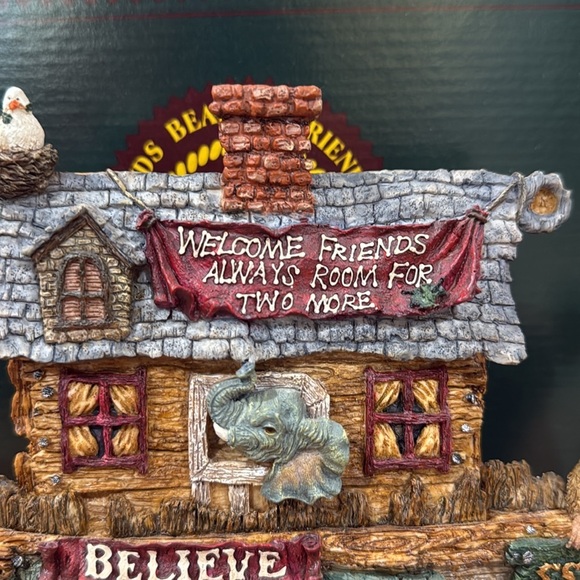 NIB 1995 Vtg Boyds Bears SS Noah The Ark Large Figurine - Picture 4 of 9